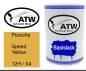 Preview: Porsche, Speed Yellow, 12H / X4: 500ml Lackdose, von ATW Autoteile West.